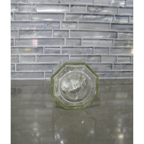 4 empty glass jars with lid 8 0z 6 0z different shapes STORAGE GIFTS CRAFTS - Picture 10 of 10